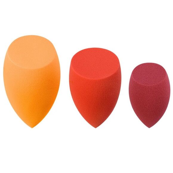 🌻Real Techniques Sunsoaked Sponge Trio New - Picture 2 of 9